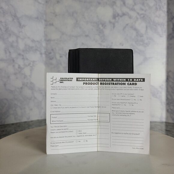 Calculated Industries Real Estate Master Qualifier Plus IIx Calculator - Picture 9 of 9